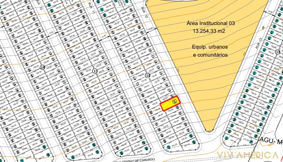 Terreno à venda, 150 m² no Jardim das Araras — Quadra 12