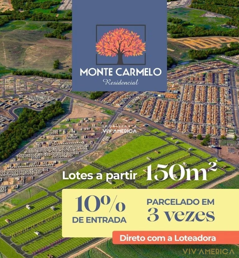 Terreno à venda, 150 m² no Residencial Monte Carmelo